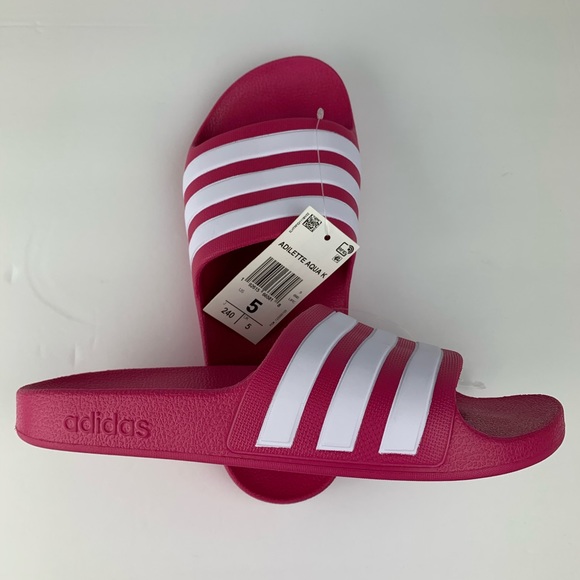 adidas pink beach shoes